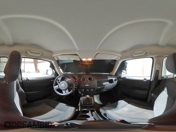2017 Jeep Patriot High Altitude with VIN 1C4NJRFB4HD124583, listed as a Copart auction lot 48573335 with 163,047 mi miles and Salvage Title. Bid and sale history available at carsss.com. Image 15.