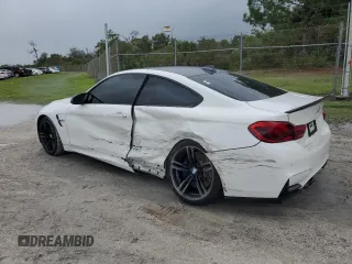 2015 BMW M4 with VIN WBS3R9C5XFK331253, listed as a Copart auction lot 72857284 with 78,309 mi miles and Salvage Title. Bid and sale history available at carsss.com. Image 2.