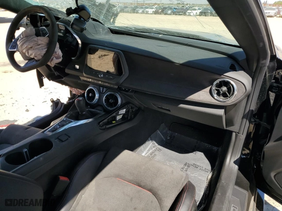 2020 Chevrolet Camaro ZL1 with VIN 1G1FJ3D62L0105059, listed as a Copart auction lot 69862534 with 0 mi miles and Salvage Title. Bid and sale history available at carsss.com. Image 8.