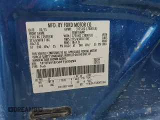 2015 Ford F-150 XLT with VIN 1FTEW1EG9FFA55293, listed as a Copart auction lot 49317975 with 157,910 mi miles and Salvage Title. Bid and sale history available at carsss.com. Image 14.