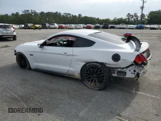 2016 Ford Mustang GT with VIN 1FA6P8CF6G5245151, listed as a Copart auction lot 55901585 with 80,015 mi miles and Salvage title. Bid and sale history available at DreamBid. Image 2.