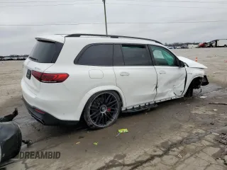 2023 Mercedes-Benz GLS 63 AMG with VIN 4JGFF8KE9PA918149, listed as a Copart auction lot 82583673 with Not Provided miles and . Bid and sale history available at DreamBid. Image 3.
