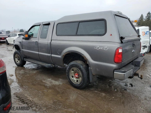 2009 Ford Super Duty F-250 SRW XL with VIN 1FTSX215X9EA93068, listed as a Copart auction lot 46166355 with 192,692 mi miles and Salvage Title. Bid and sale history available at carsss.com. Image 2.