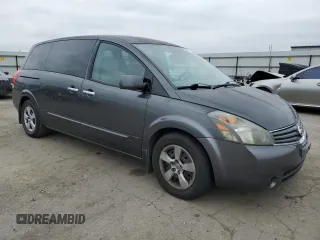 2009 Nissan Quest with VIN 5N1BV28U79N108513, listed as a Copart auction lot 87006444 with 180,671 mi miles and Clean Title. Bid and sale history available at carsss.com. Image 4.