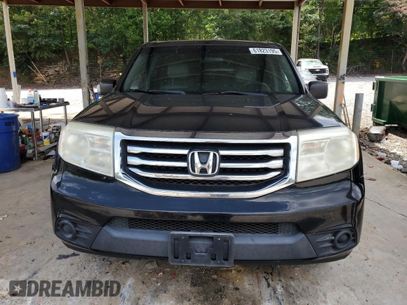 2013 Honda Pilot LX with VIN 5FNYF3H2XDB036830, listed as a Copart auction lot 61823195 with 243,817 mi miles and Clean title. Bid and sale history available at DreamBid. Image 5.