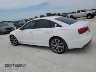 2013 Audi A6 3.0T Prestige with VIN WAUHGAFC4DN087090, listed as a Copart auction lot 50656785 with 194,403 mi miles and Clean Title. Bid and sale history available at carsss.com. Image 2.