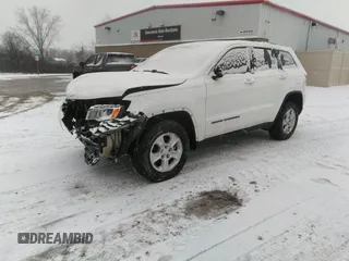 2017 Jeep Grand Cherokee Laredo with VIN 1C4RJEAG9HC854492, listed as a IAAI auction lot 41184619 with 134,839 mi miles. Bid and sale history available at carsss.com. Image 2.