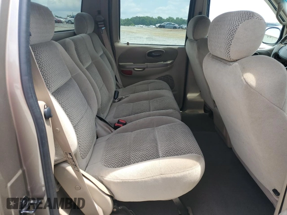2001 Ford F-150 XLT z VIN 1FTRW07L81KF68346, wystawiony jako Copart lot #57460445 z przebiegiem Nie podano mil oraz Szkoda całkowita • Salvage title. Historia ofert i sprzedaży dostępna na DreamBid. Obrazek 10.