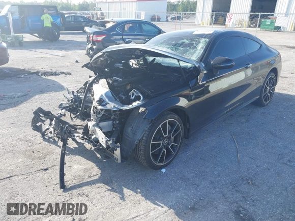 2023 Mercedes-Benz C 300 with VIN W1KWJ8DB9PG118797, listed as a IAAI auction lot 42484011 with 20,367 mi miles and . Bid and sale history available at DreamBid. Image 6.