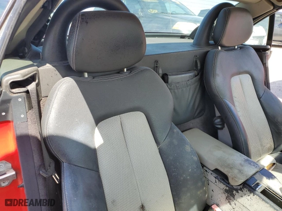 2000 Mercedes-Benz SLK-Class Kompressor with VIN WDBKK47F2YF158853, listed as a Copart auction lot 75102684 with 107,732 mi miles and Salvage Title. Bid and sale history available at carsss.com. Image 10.