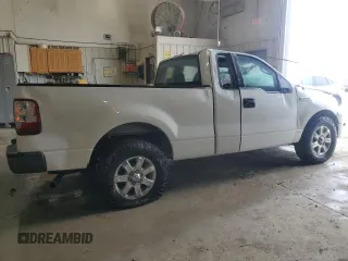 2007 Ford F-150 XL with VIN 1FTRF12237NA02185, listed as a Copart auction lot 52074215 with 204,888 mi miles and Salvage Title. Bid and sale history available at carsss.com. Image 3.