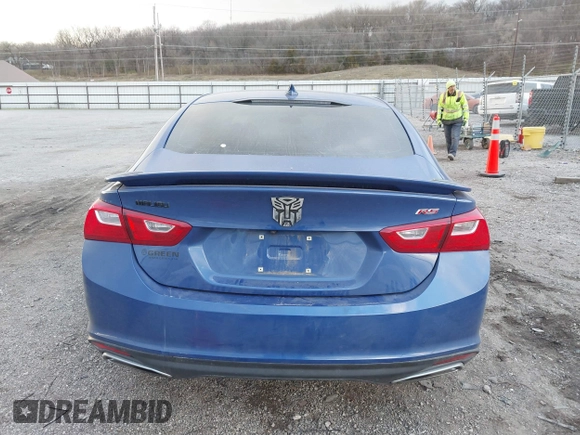 2023 Chevrolet Malibu RS with VIN 1G1ZG5ST0PF155249, listed as a IAAI auction lot 40990536 with 38,019 mi miles and . Bid and sale history available at DreamBid. Image 16.