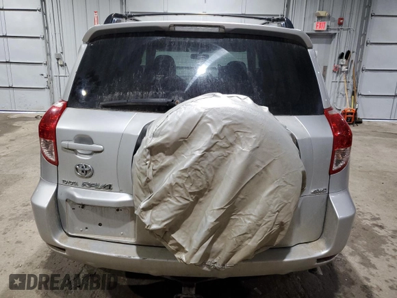 2006 Toyota RAV4 Sport with VIN JTMBK32V965004086, listed as a Copart auction lot 47060365 with 205,665 mi miles and Salvage Title. Bid and sale history available at carsss.com. Image 6.