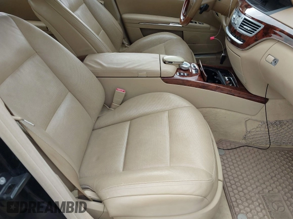 2010 Mercedes-Benz S 550 with VIN WDDNG8GB8AA328534, listed as a IAAI auction lot 42246844 with 221,107 mi miles and . Bid and sale history available at DreamBid. Image 5.