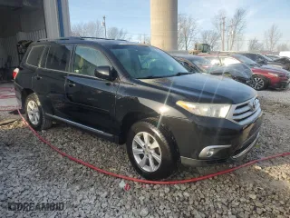 2011 Toyota Highlander with VIN 5TDBK3EH4BS080616, listed as a Copart auction lot 48863795 with 245,979 mi miles and Salvage Title. Bid and sale history available at carsss.com. Image 4.