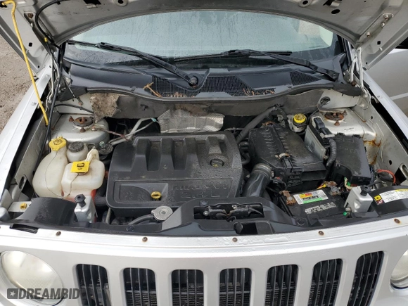 2010 Jeep Patriot Sport with VIN 1J4NF2GB6AD500319, listed as a Copart auction lot 53942605 with 136,069 mi miles and Clean Title. Bid and sale history available at carsss.com. Image 12.