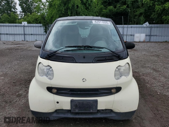 2006 Smart fortwo with VIN WMEAJ00F86J249141, listed as a Copart auction lot 63911255 with 191,810 mi miles and Clean title. Bid and sale history available at DreamBid. Image 5.