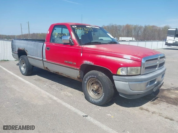 1994 Dodge Ram 1500 with VIN 1B7HC16Z5RS610662, listed as a IAAI auction lot 41993609 with 228,514 mi miles. Bid and sale history available at carsss.com. Image 1.