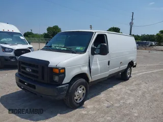 2008 Ford Econoline Cargo Commercial with VIN 1FTSE34L48DA90791, listed as a IAAI auction lot 42221268 with 268,744 mi miles and . Bid and sale history available at DreamBid. Image 2.
