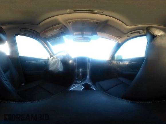 2016 Infiniti Q50 2.0t Premium with VIN JN1CV7AR5GM253535, listed as a IAAI auction lot 41198042 with 53,313 mi miles. Bid and sale history available at carsss.com. Image 19.