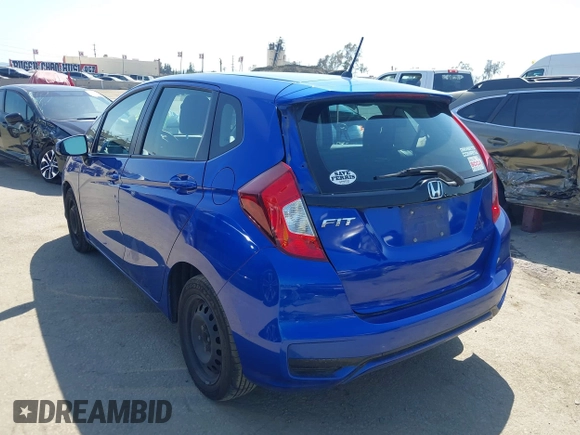 2019 Honda Fit LX with VIN 3HGGK5H43KM729396, listed as a IAAI auction lot 41992981 with 92,922 mi miles. Bid and sale history available at carsss.com. Image 3.