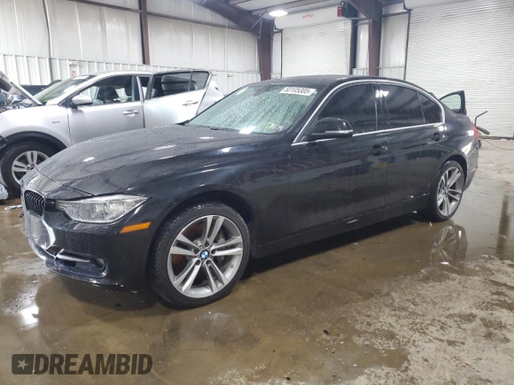 2015 BMW 3 Series 335i xDrive with VIN WBA3B9G53FNR93872, listed as a Copart auction lot 60105305 with 45,776 mi miles and Salvage title. Bid and sale history available at DreamBid. Image 1.