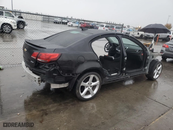 2015 Chevrolet SS with VIN 6G3F25RW3FL102167, listed as a Copart auction lot 82333084 with 81,612 mi miles and Salvage Title. Bid and sale history available at carsss.com. Image 3.