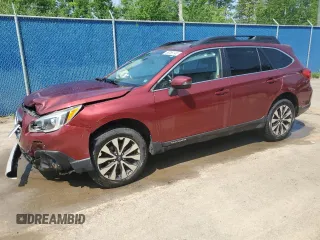 2017 Subaru Outback Limited with VIN 4S4BSFNC2H3248765, listed as a Copart auction lot 59265145 with 136,966 mi miles and Salvage title. Bid and sale history available at DreamBid. Image 1.