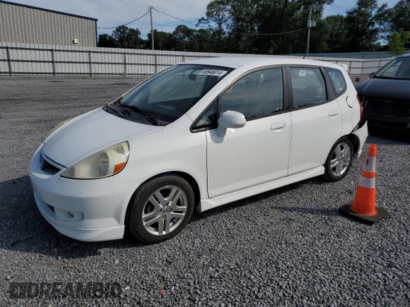 2007 Honda Fit Sport with VIN JHMGD38677S051716, listed as a Copart auction lot 69946814 with 177,070 mi miles and Salvage Title. Bid and sale history available at carsss.com. Image 1.