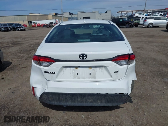 2024 Toyota Corolla LE with VIN 5YFB4MDE8RP117452, listed as a IAAI auction lot 41899377 with 38,940 mi miles and . Bid and sale history available at carsss.com. Image 16.
