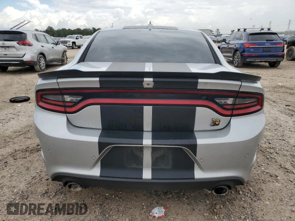 2019 Dodge Charger Scat Pack with VIN 2C3CDXGJ0KH688805, listed as a Copart auction lot 50822835 with 71,827 mi miles and Salvage Title. Bid and sale history available at DreamBid. Image 6.