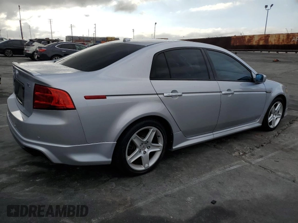 2005 Acura TL with VIN 19UUA66295A003038, listed as a Copart auction lot 53186805 with 192,533 mi miles and Clean Title. Bid and sale history available at carsss.com. Image 3.