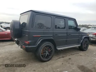 2020 Mercedes-Benz G 63 AMG with VIN WDCYC7HJ5LX334191, listed as a Copart auction lot 42028014 with 46,103 mi miles and Salvage Title. Bid and sale history available at DreamBid. Image 3.