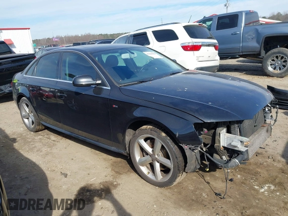 2012 Audi A4 Premium Plus with VIN WAUFFAFL9CN010949, listed as a IAAI auction lot 41664384 with 149,321 mi miles and . Bid and sale history available at DreamBid. Image 1.