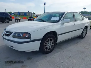 2003 Chevrolet Impala z VIN 2G1WF52E039201396, wystawiony jako IAAI lot #42251227 z przebiegiem 159 463 mil mil oraz . Historia ofert i sprzedaży dostępna na DreamBid. Obrazek 2.