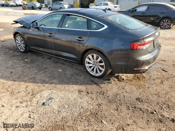 2018 Audi A5 Sportback Premium with VIN WAUANCF52JA087256, listed as a Copart auction lot 75621404 with NaN miles and Salvage Title. Bid and sale history available at carsss.com. Image 2.