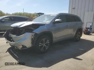 2016 Toyota Highlander XLE z VIN 5TDJKRFH3GS355302, wystawiony jako Copart lot #53067485 z przebiegiem 99 051 mil mil oraz Szkoda całkowita • Salvage title. Historia ofert i sprzedaży dostępna na DreamBid. Obrazek 1.