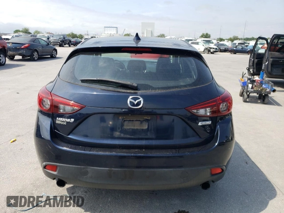2014 Mazda 3 i Grand Touring with VIN JM1BM1M73E1173281, listed as a Copart auction lot 53164215 with 227,983 mi miles and Salvage Title. Bid and sale history available at DreamBid. Image 6.