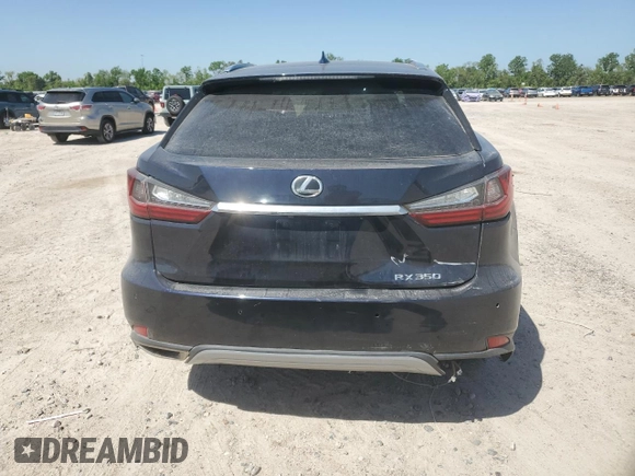 2022 Lexus RX with VIN 2T2HZMAA9NC236226, listed as a Copart auction lot 52359785 with 27,695 mi miles and Clean Title. Bid and sale history available at carsss.com. Image 6.