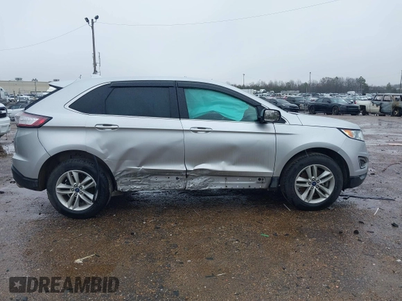 2018 Ford Edge SEL with VIN 2FMPK4J83JBB47090, listed as a IAAI auction lot 41531957 with 107,728 mi miles. Bid and sale history available at carsss.com. Image 13.