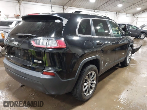 2019 Jeep Cherokee Latitude Plus with VIN 1C4PJMLB8KD181943, listed as a IAAI auction lot 41566439 with 151,118 mi miles and . Bid and sale history available at DreamBid. Image 4.