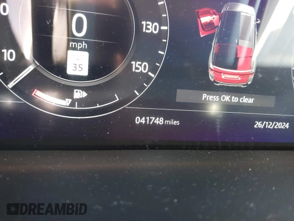2019 Land Rover Range Rover Sport HSE Dynamic with VIN SALWV2SV7KA421090, listed as a IAAI auction lot 41161330 with 41,748 mi miles. Bid and sale history available at carsss.com. Image 15.