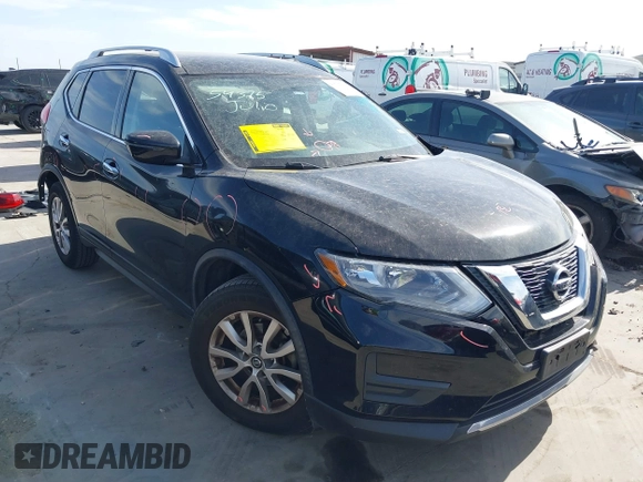 2017 Nissan Rogue SV with VIN KNMAT2MT9HP522348, listed as a IAAI auction lot 41797991 with 104,952 mi miles. Bid and sale history available at carsss.com. Image 1.