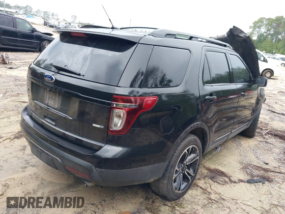 2015 Ford Explorer Sport z VIN 1FM5K8GT5FGA24837, wystawiony jako IAAI lot #42204797 z przebiegiem Nie podano mil oraz . Historia ofert i sprzedaży dostępna na DreamBid. Obrazek 4.