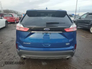 2020 Ford Edge SEL with VIN 2FMPK4J95LBA68600, listed as a Copart auction lot 51328365 with 59,841 mi miles and Salvage Title. Bid and sale history available at carsss.com. Image 6.