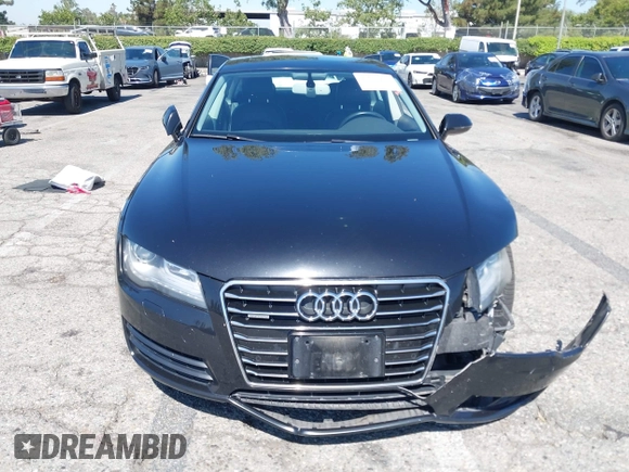 2013 Audi A7 Premium Plus with VIN WAUYGAFCXDN132677, listed as a IAAI auction lot 42630446 with 132,398 mi miles and . Bid and sale history available at DreamBid. Image 12.