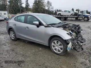 2015 Mazda 3 i Sport with VIN 3MZBM1U72FM200424, listed as a Copart auction lot 51082365 with 76,450 mi miles and Salvage Title. Bid and sale history available at DreamBid. Image 4.