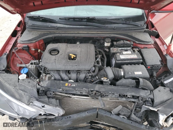 2019 Hyundai Elantra SE with VIN KMHD74LFXKU888767, listed as a Copart auction lot 48299725 with 69,182 mi miles and Salvage Title. Bid and sale history available at carsss.com. Image 12.