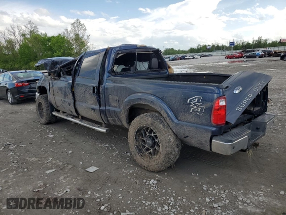 2013 Ford F-250 XL with VIN 1FT7W2B6XDEA57356, listed as a Copart auction lot 55127325 with Not provided miles and Salvage title. Bid and sale history available at DreamBid. Image 2.