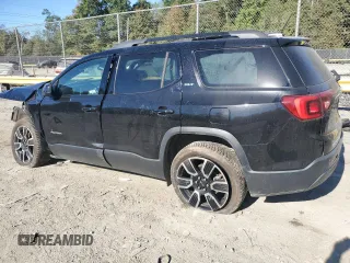 2019 GMC Acadia SLT with VIN 1GKKNMLA7KZ289709, listed as a Copart auction lot 75533374 with 125,246 mi miles and Salvage Title. Bid and sale history available at carsss.com. Image 2.